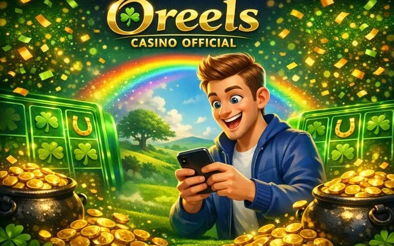 O'Reels Casino home page hero banner